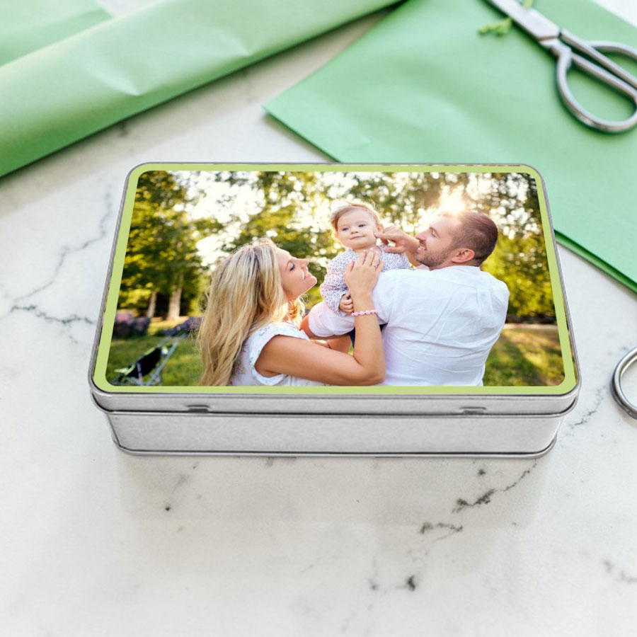 Keksdose / Metalldose mit Wunschmotiv – Personalisierte Geschenkdose - kinder-druckerei.de