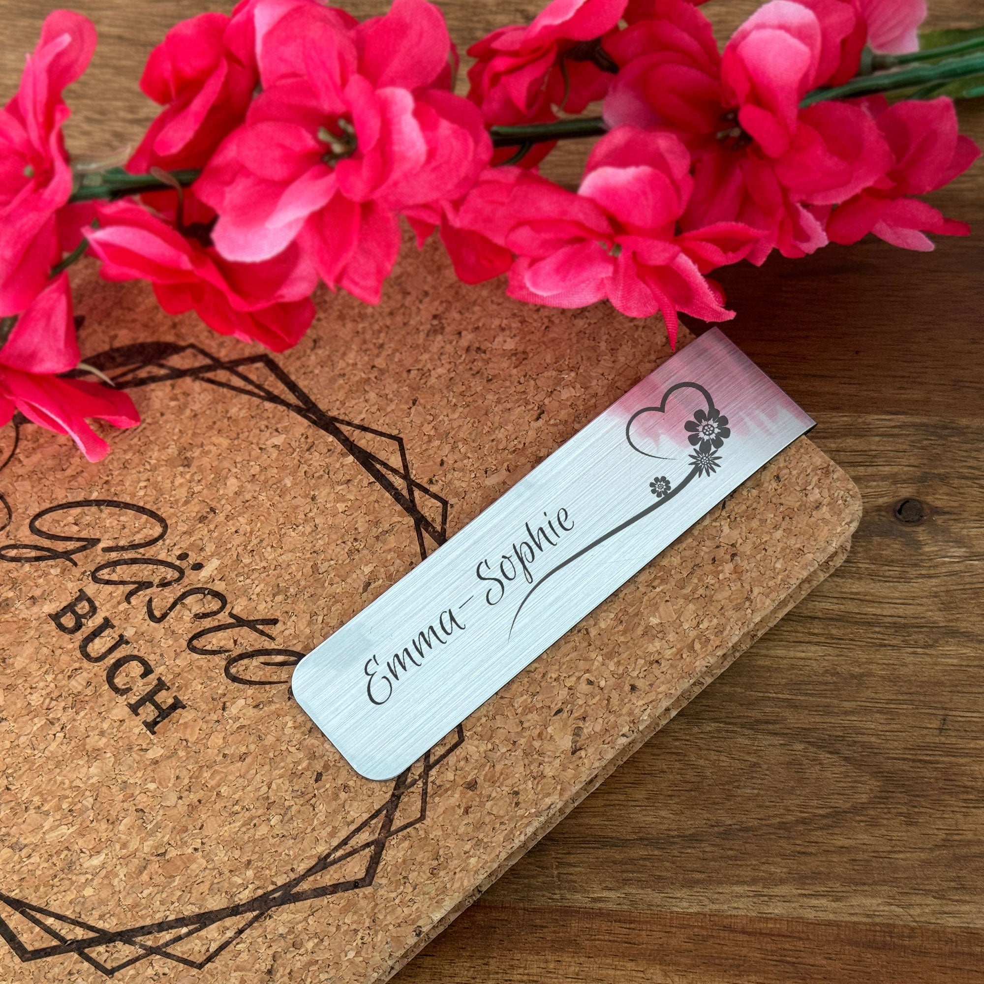 Personalized Magnetic Bookmark with Engraving