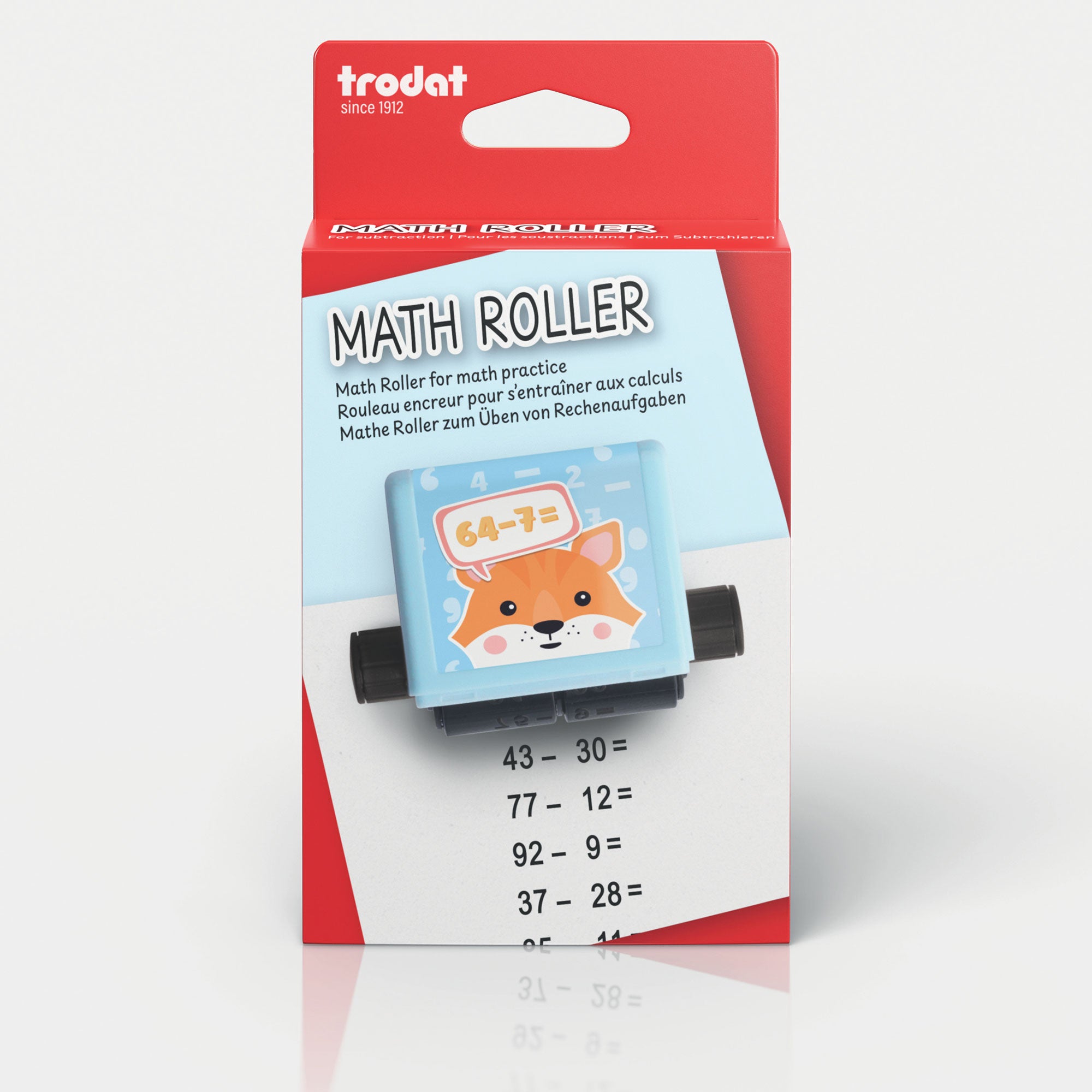 Trodat Little Dots Rechenrally™ Rouleau encreur Multiplication Calcul
