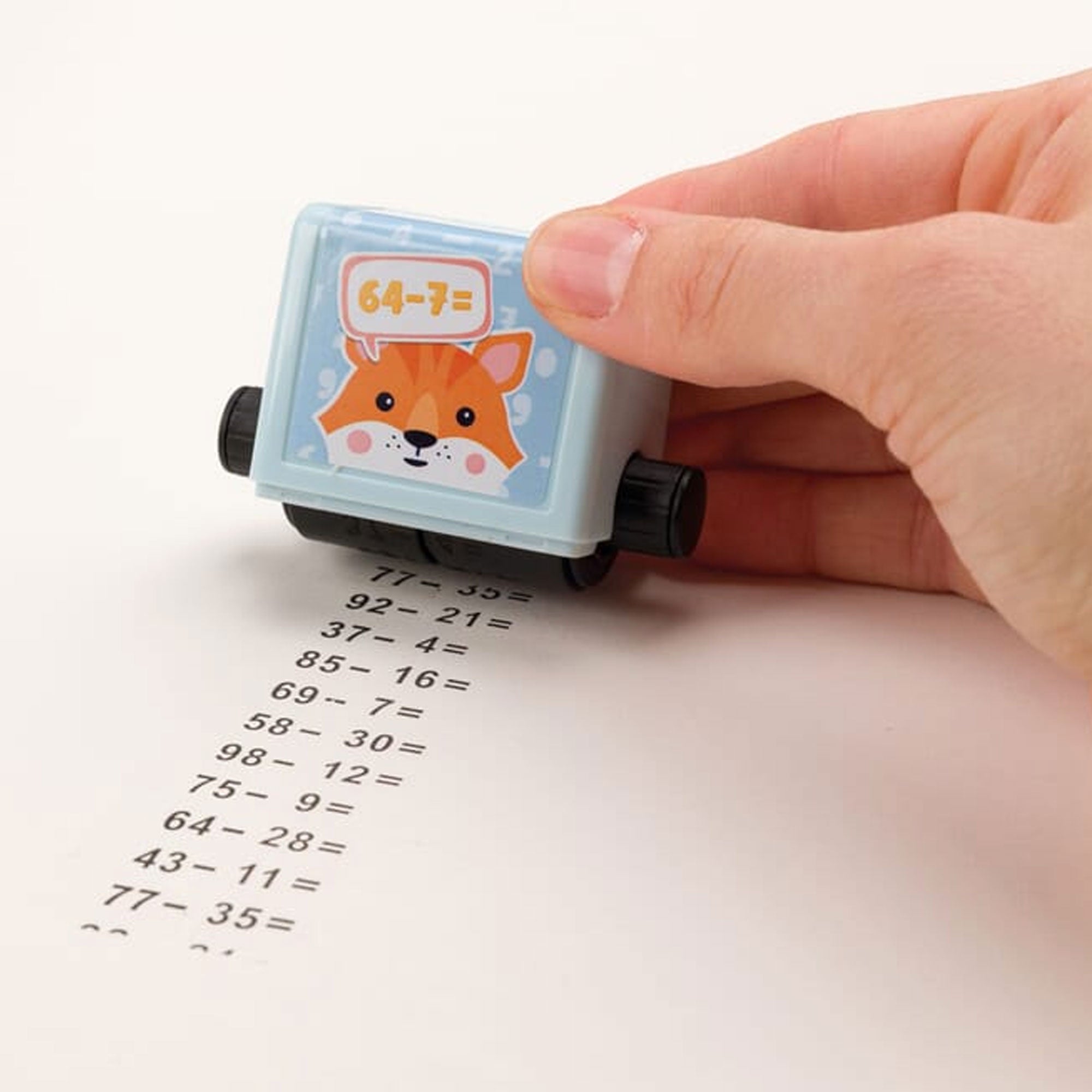 Trodat Little Dots Rechenrally™ Rouleau encreur Multiplication Calcul