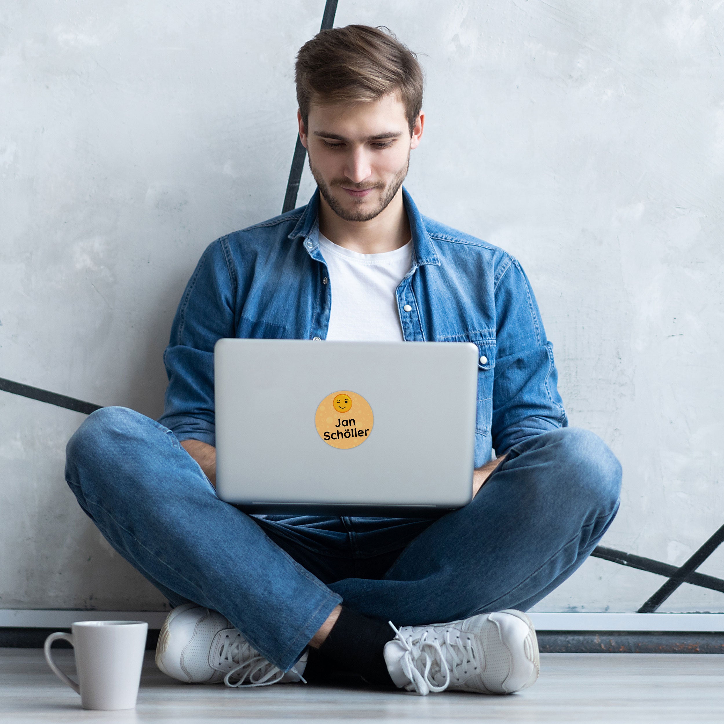 Runde Namensaufkleber versch. Größen 53 Stück - kinder-druckerei.de