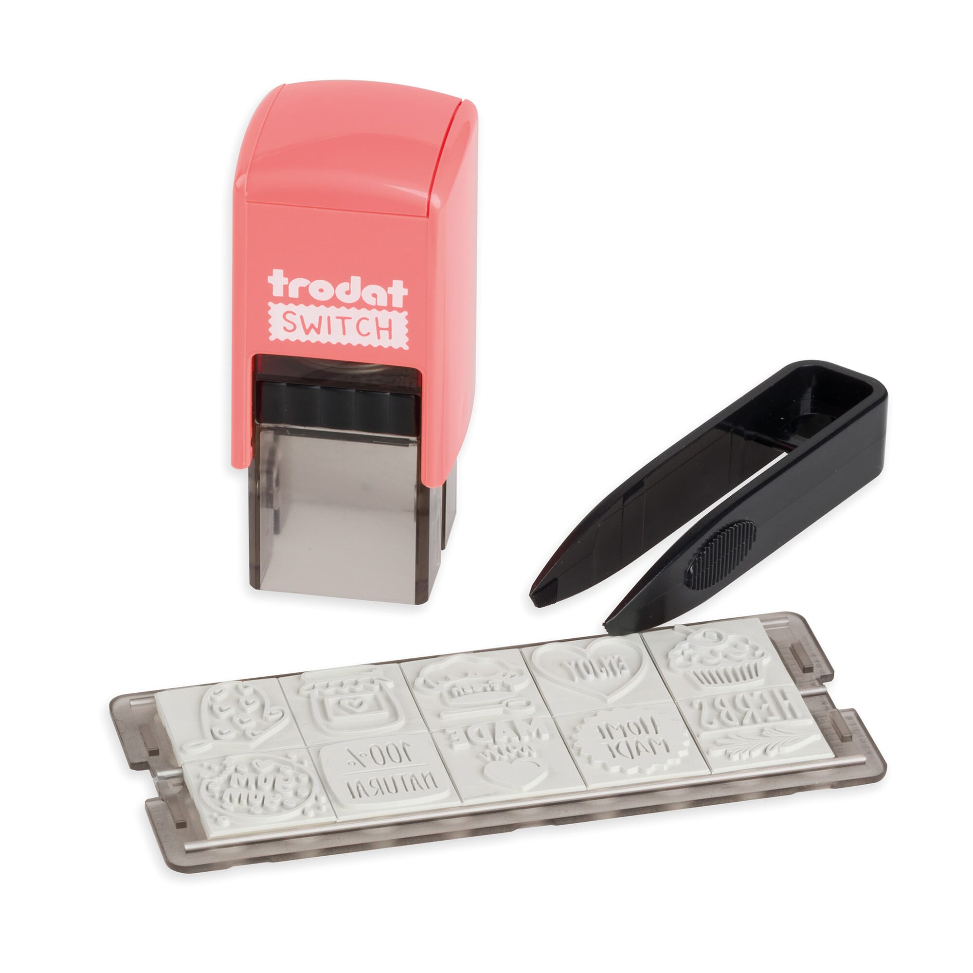 Trodat switch "Selbstgemachtes" DIY Stempel (20x20 mm)