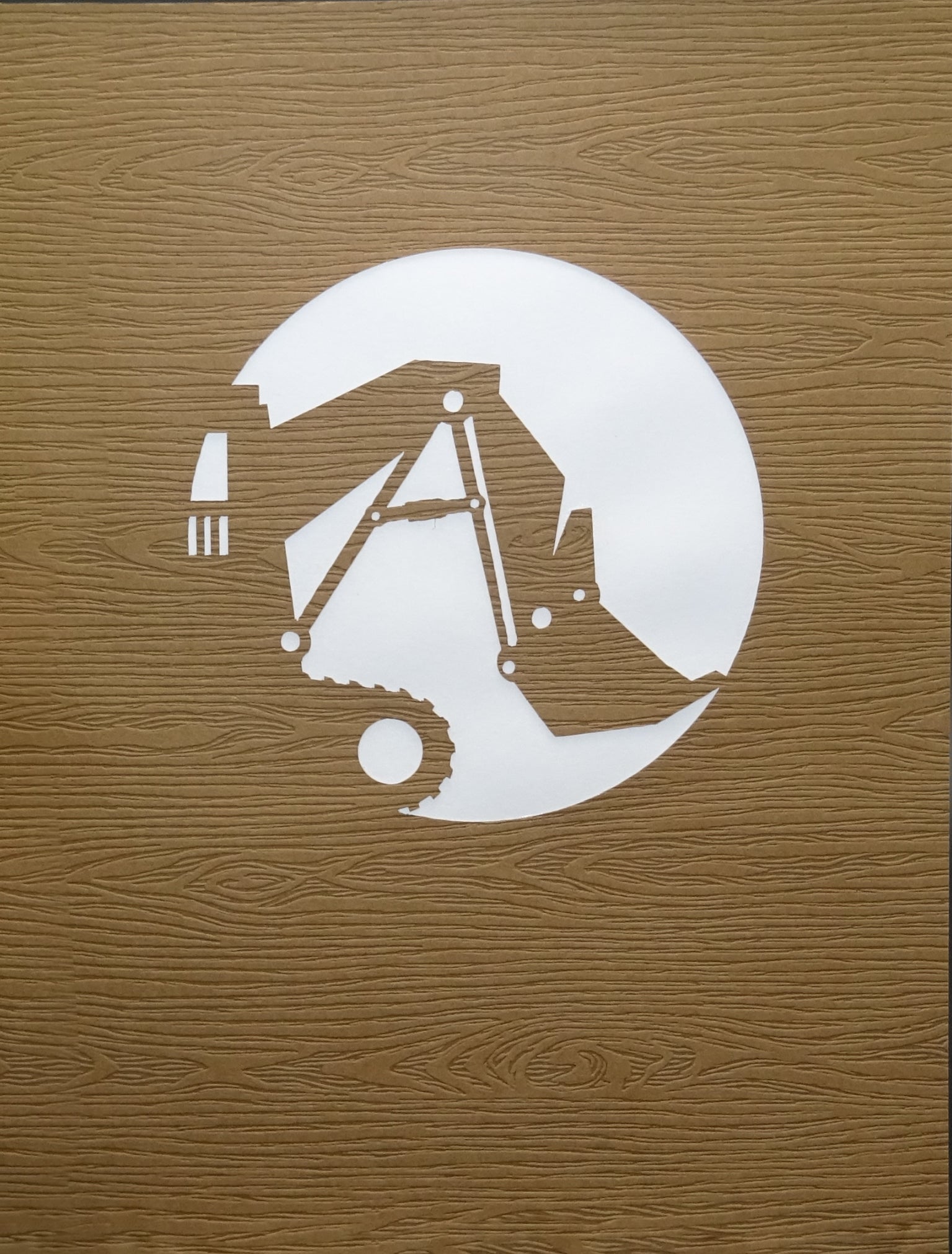 Colognecards Pop-Up Karte Bagger