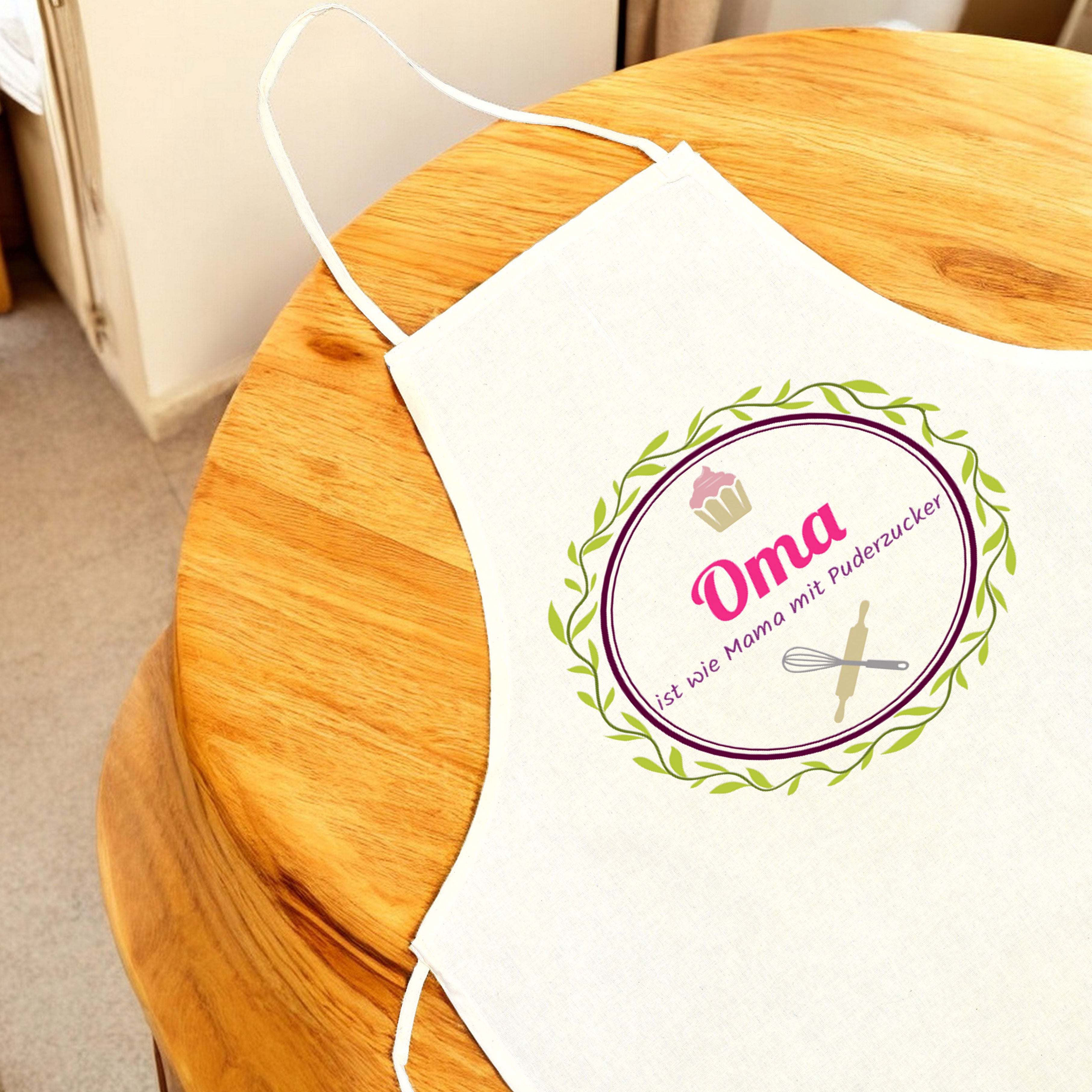 Schürze mit individuellem Druck - kinder-druckerei.de