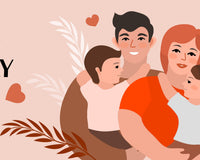 Mama und Papa zum Mutter- und Vatertag feiern