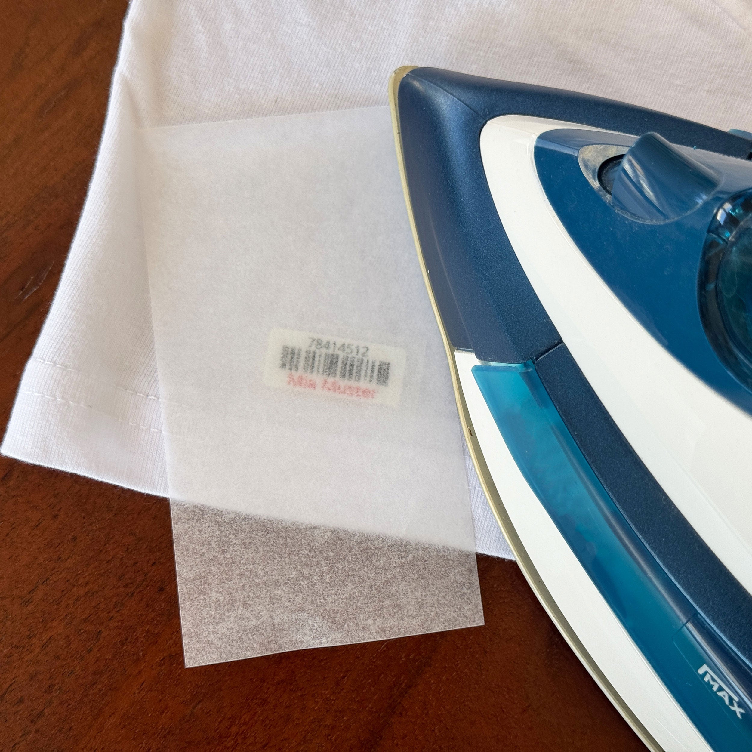 225 Stück Bügeletiketten mit Barcode 30x13 mm - kinder-druckerei.de