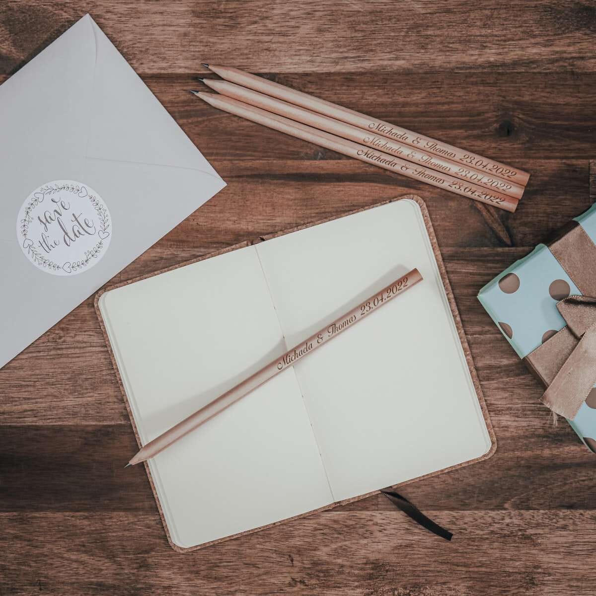 Bleistifte ab 25 Stück (Gravurmaß 80x5 mm) - kinder-druckerei.de