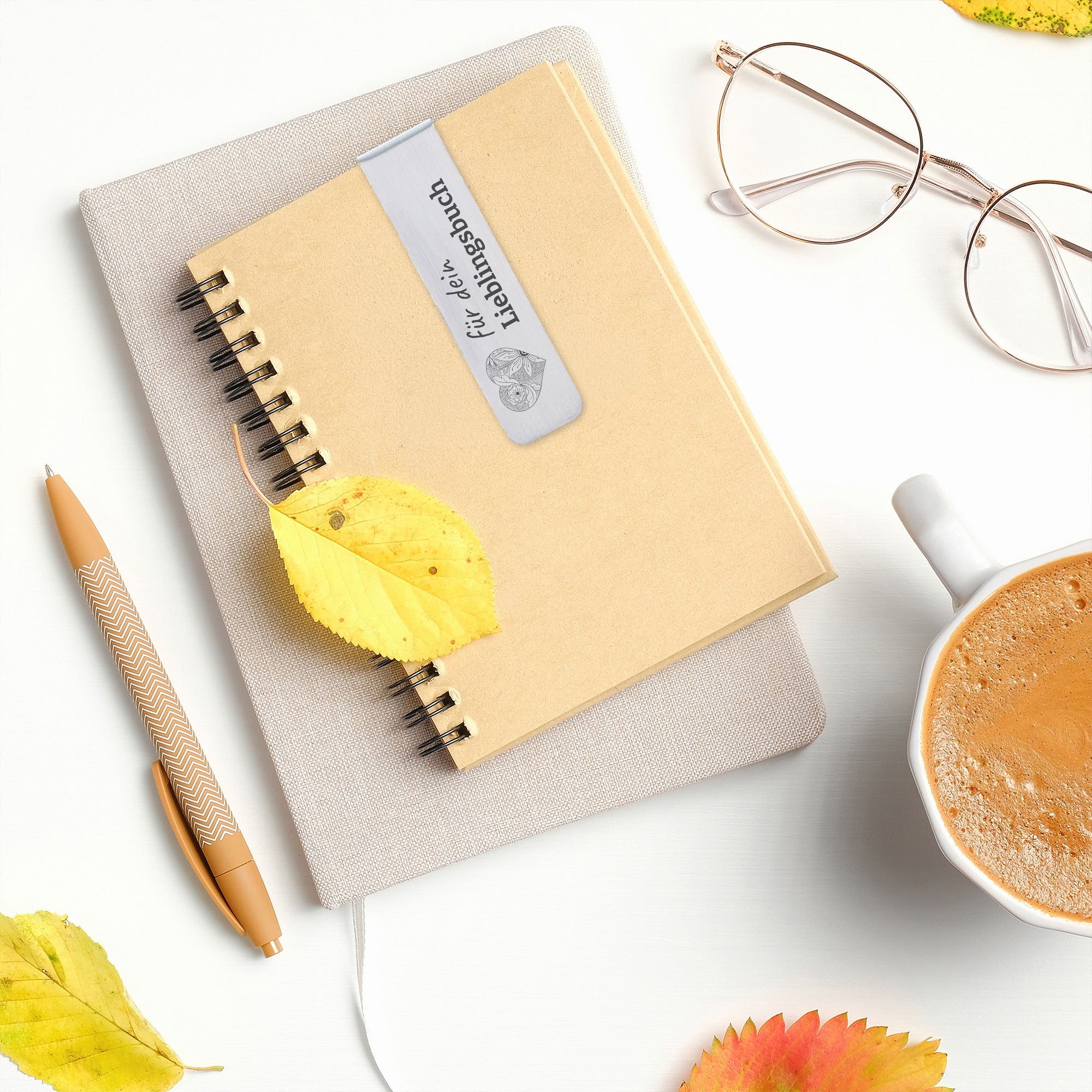 Personalized Magnetic Bookmark with Engraving