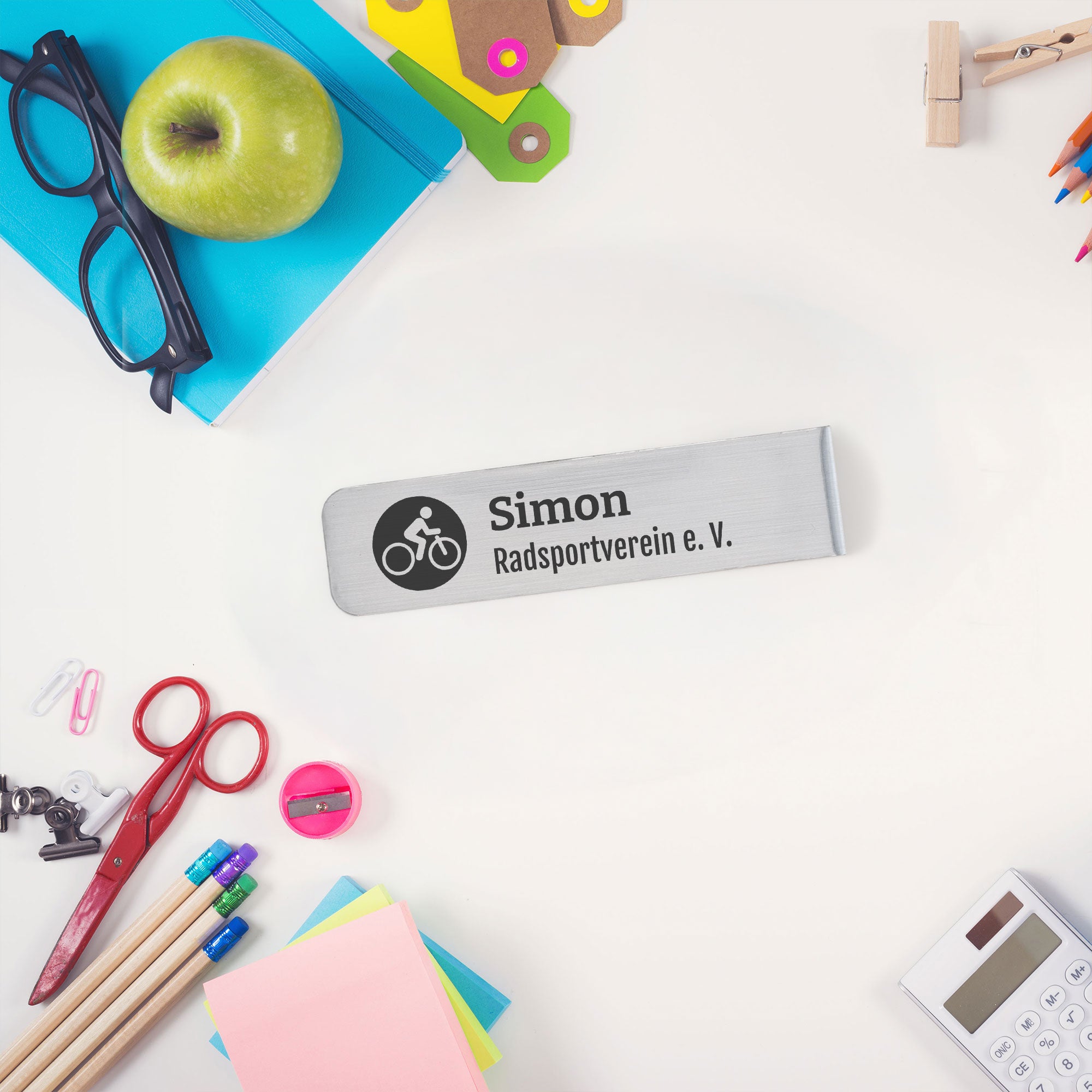 Personalized Magnetic Bookmark with Engraving