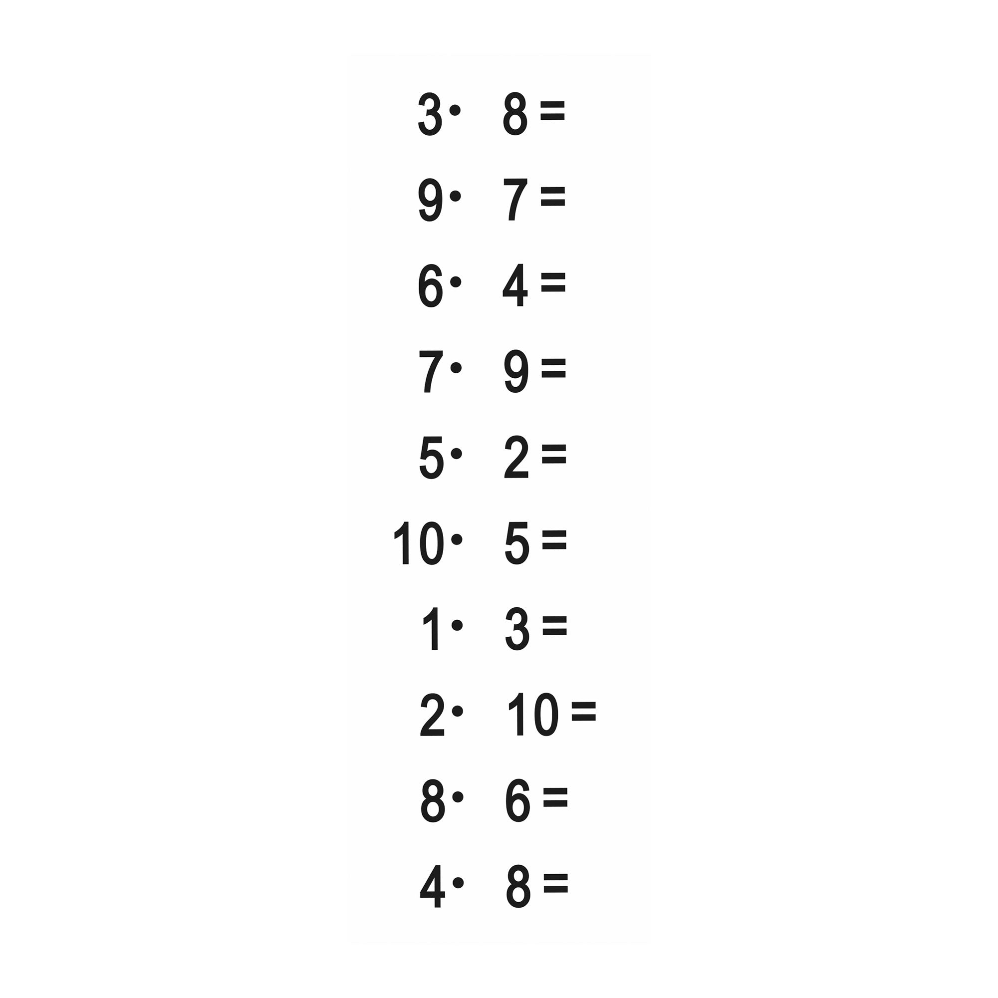 Trodat Little Dots Rechenrally™ Rouleau encreur Multiplication Calcul