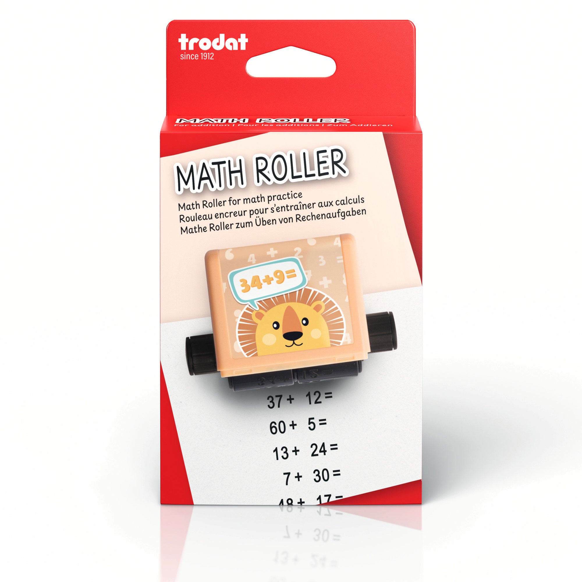 Trodat Little Dots Rechenrally™ Rouleau encreur Multiplication Calcul