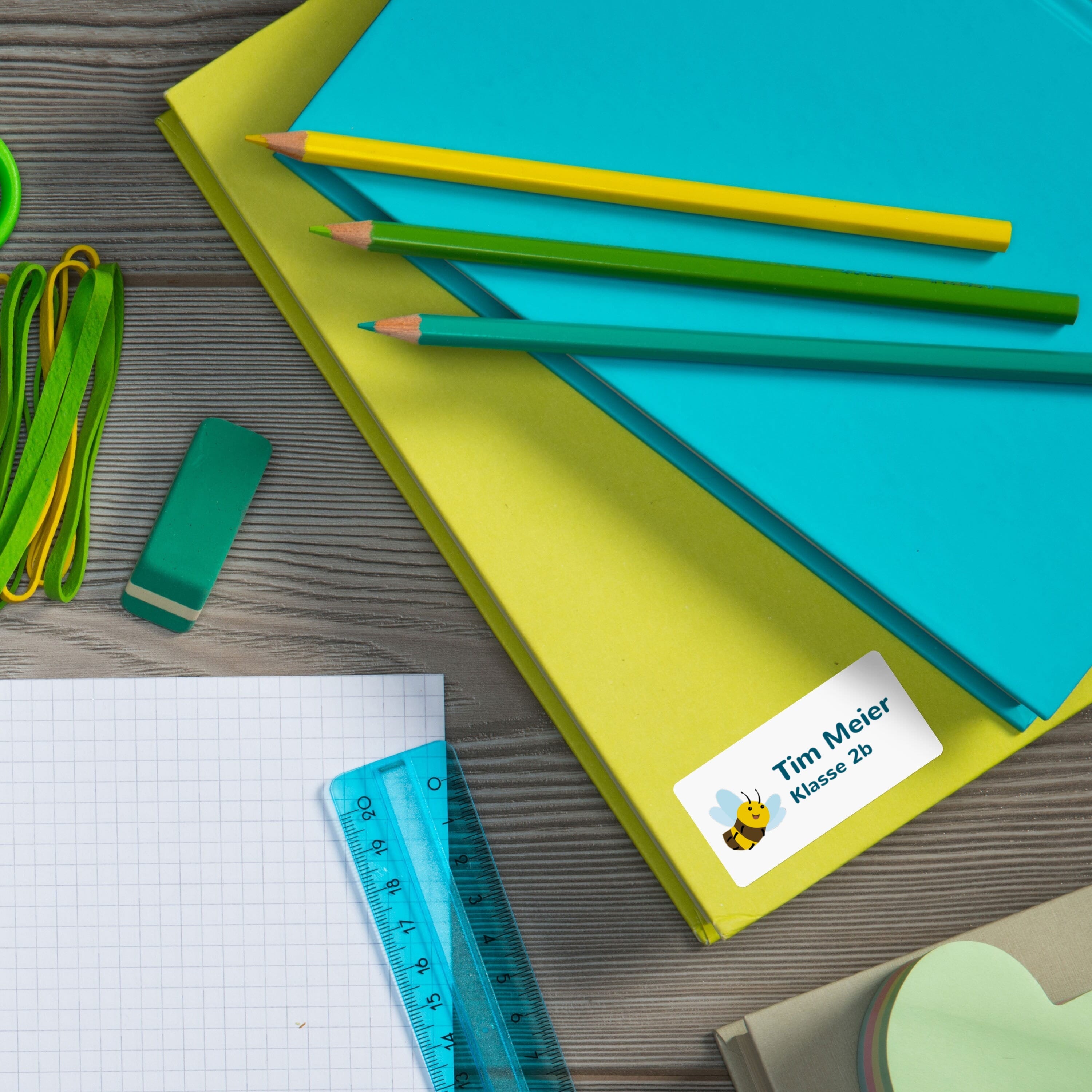 Adressaufkleber mit Kindermotiv im Spenderkarton (60x30 mm - 250 Stück) - kinder-druckerei.de