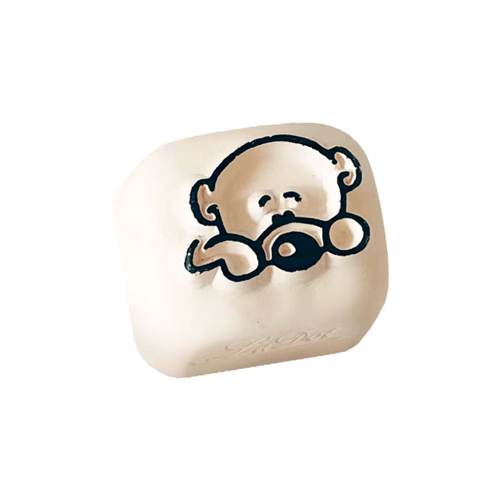 LaDot Stein - "Bär" (1,5 x 1,5 cm) - Temporärer Tattoo Stempel - kinder-druckerei.de