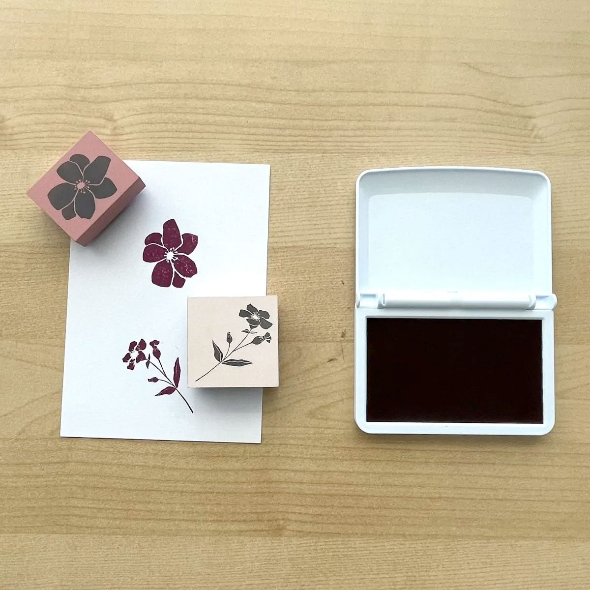 COLOP MAKE Stempelkissen dunkelrot (cozy red) - kinder-druckerei.de