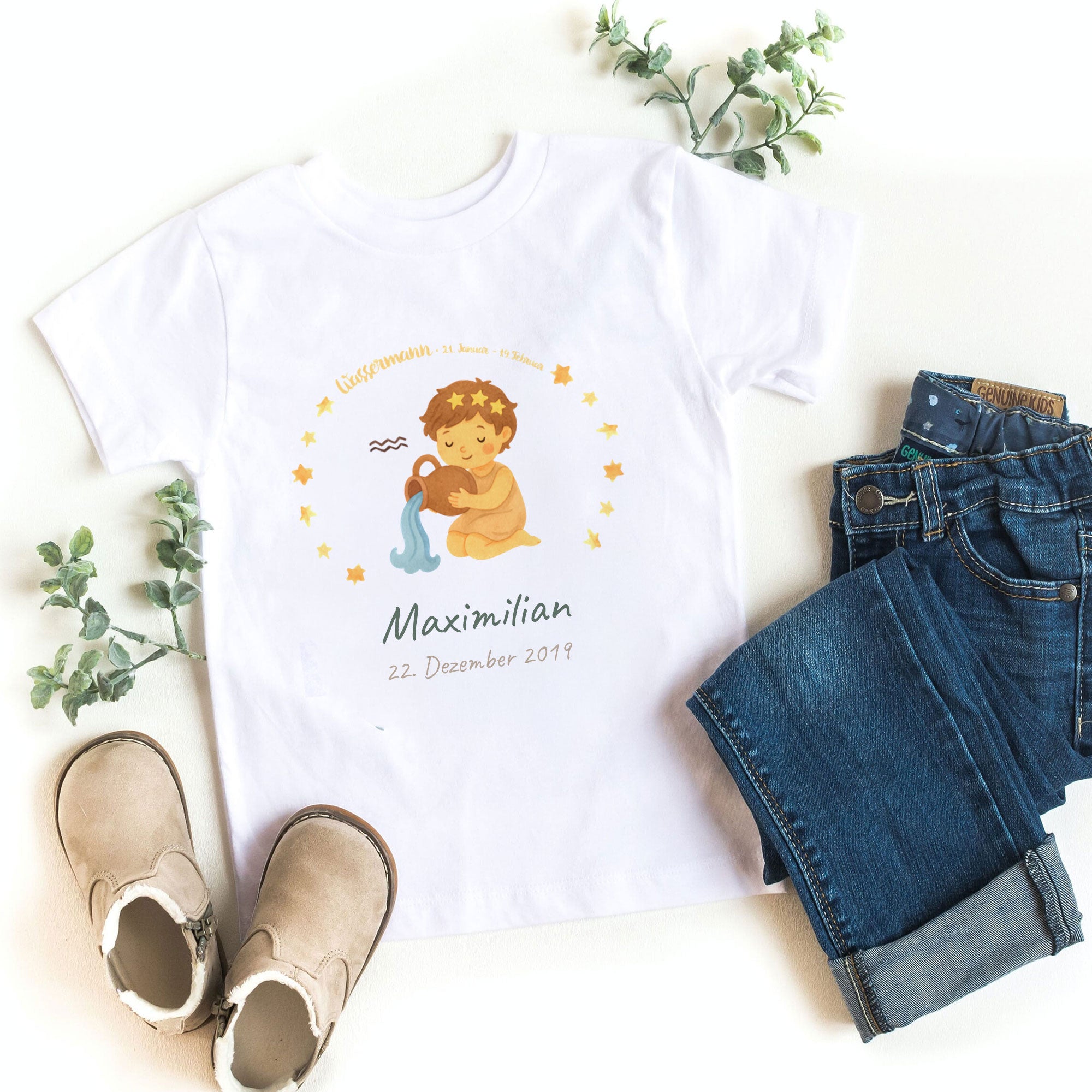 Apron with custom print