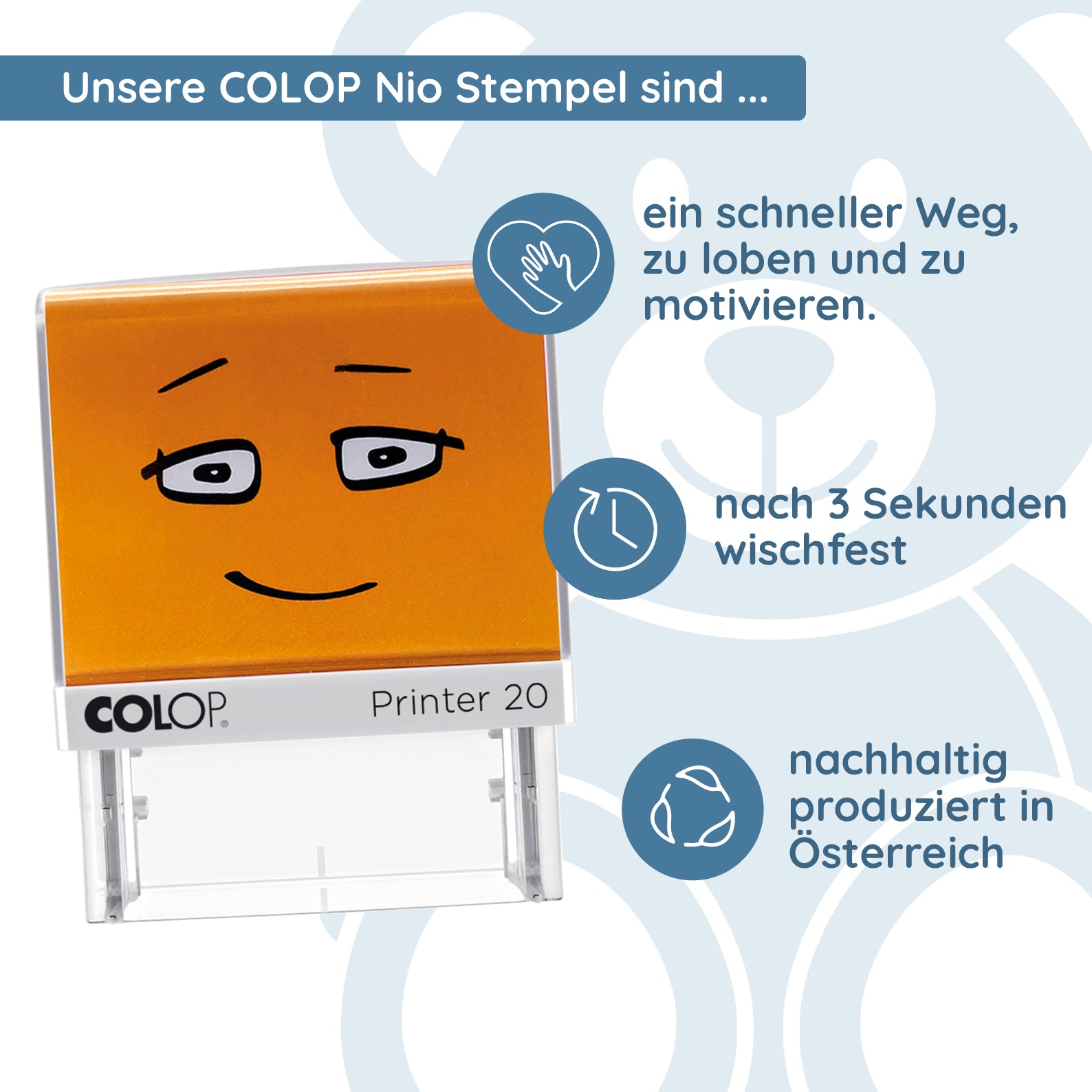 NIO School Lehrerstempel - Unvollständig - kinder-druckerei.de