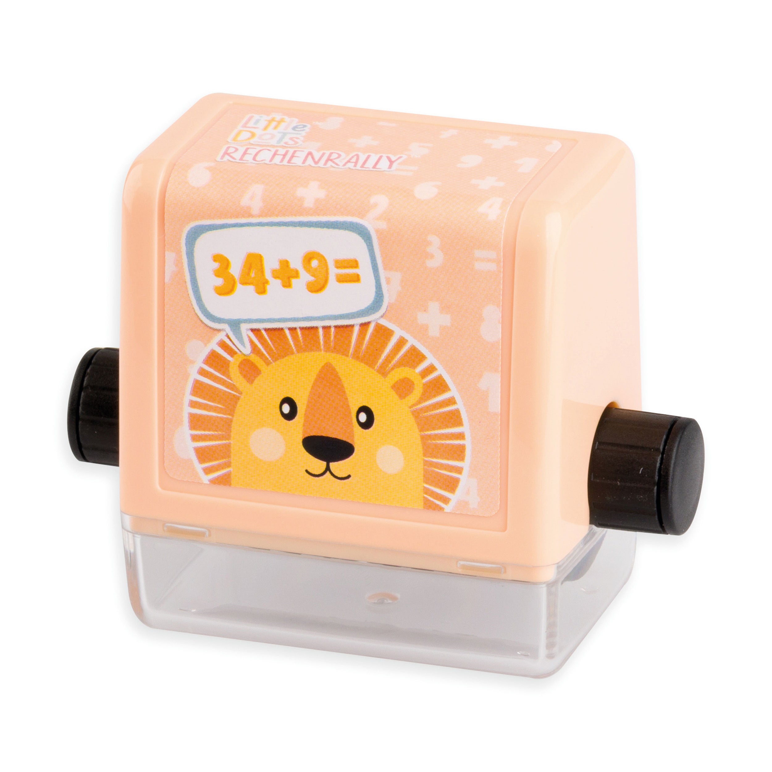 Trodat Little Dots Rechenrally™ Rollstempel Kombiset zum Plus- & Minusrechnen (2 Stück) - kinder-druckerei.de