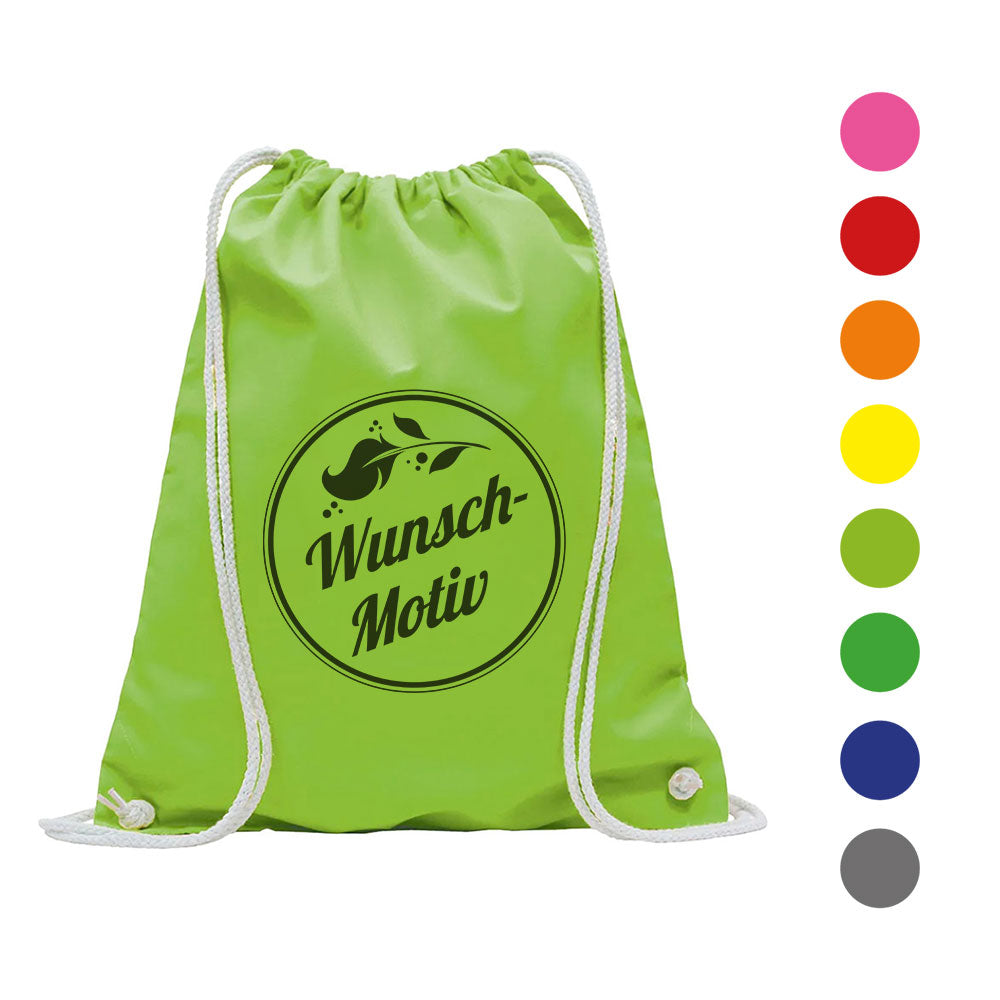 Sac de sport coloré avec impression personnalisée (coloré)